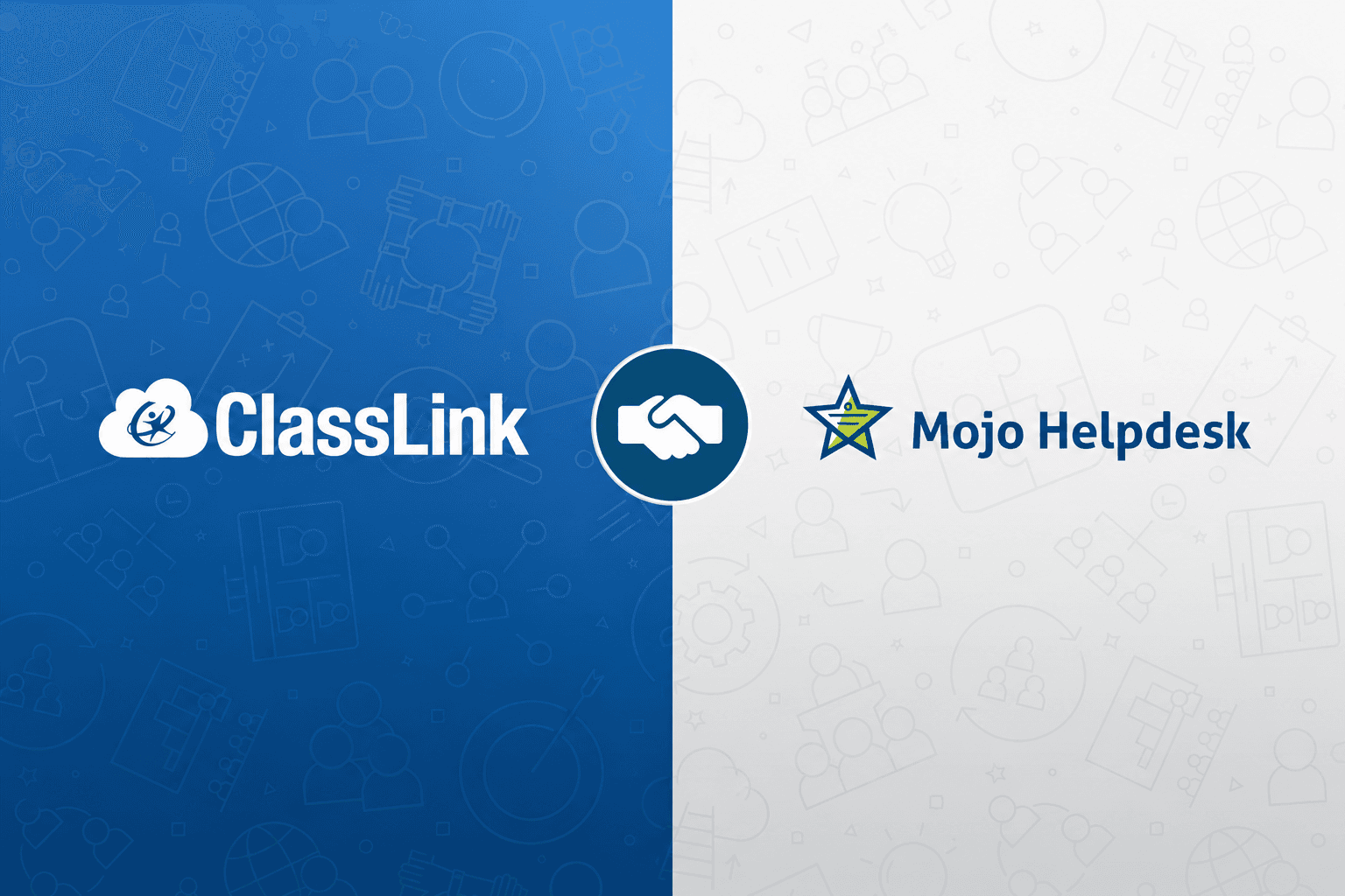 Image illustrating Mojo Helpdesk + ClassLink SSO: Partner Spotlight Webinar