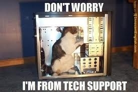 tech support meme what i do