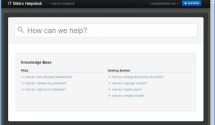 new mojo helpdesk portal